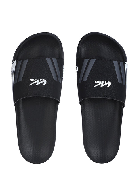 SL-438 Black Men's Slippers